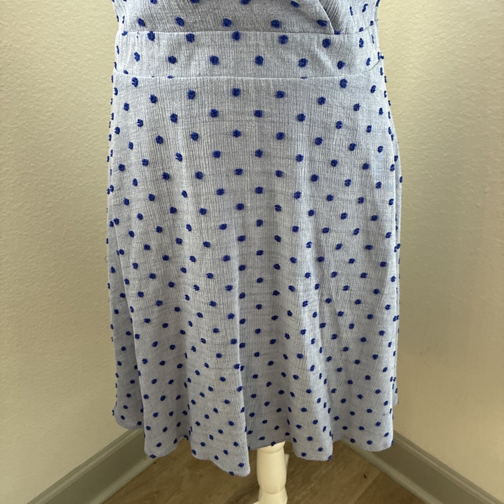 Anthropologie Sunday in Brooklyn Raised Embroidered Polka Dot Dress Medium - Picture 2 of 14